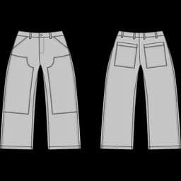 Denim Pants 1